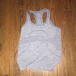 Lululemon swiftly tank! NWOT💙 heathered hero blue